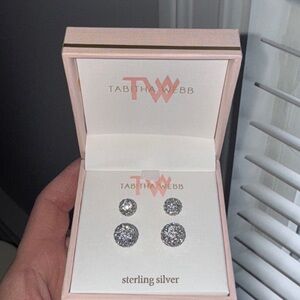 Tabitha Webb Sterling Silver Earrings Set